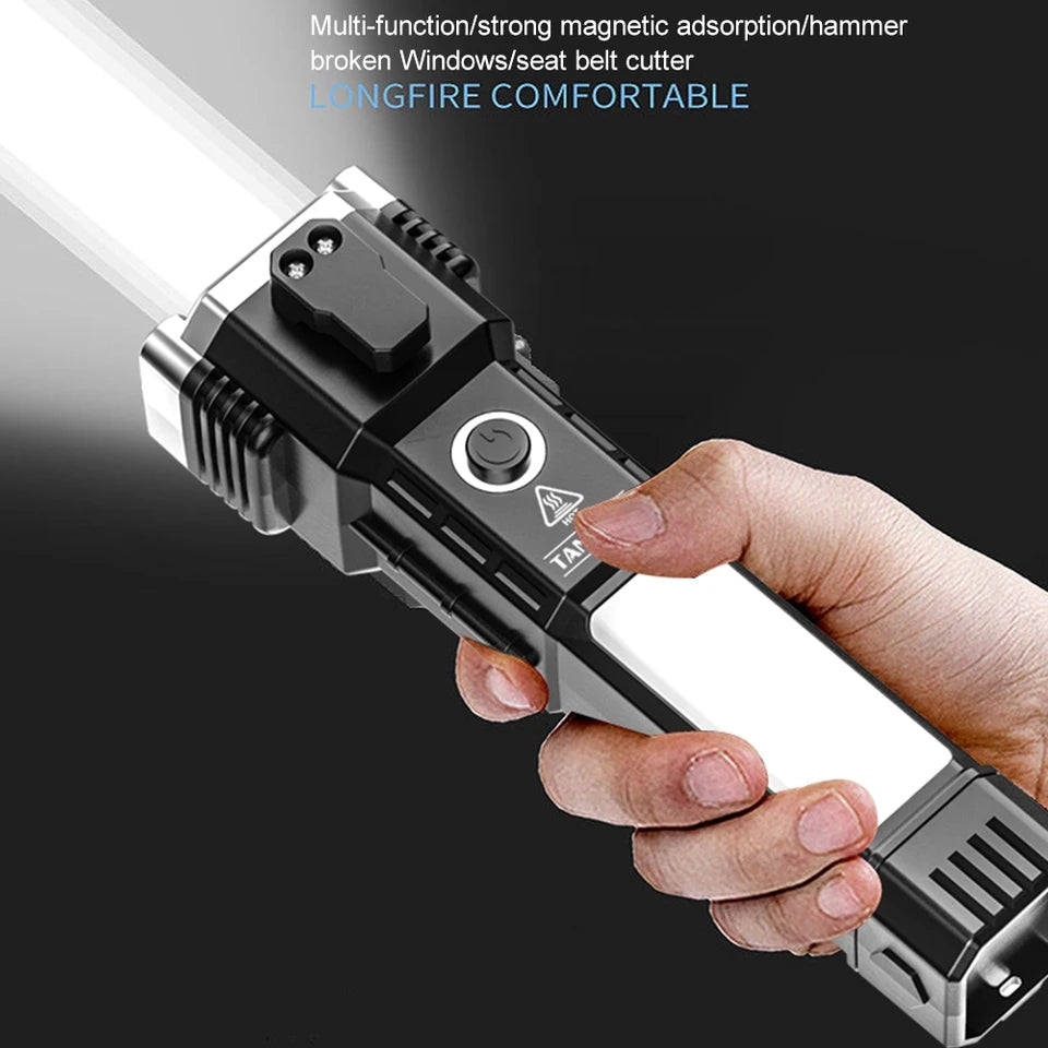 Multifunctional Hammer Torch With Cutter & Power Bank