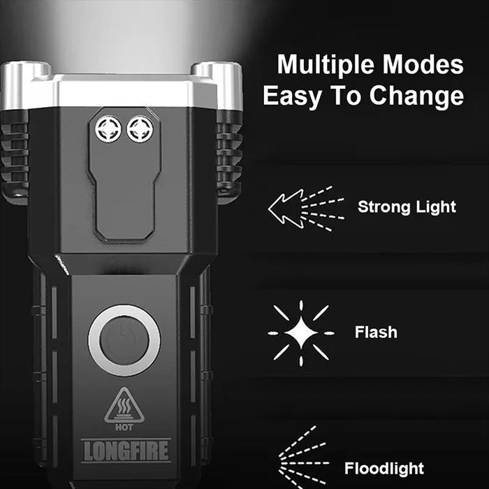 Multifunctional Hammer Torch With Cutter & Power Bank
