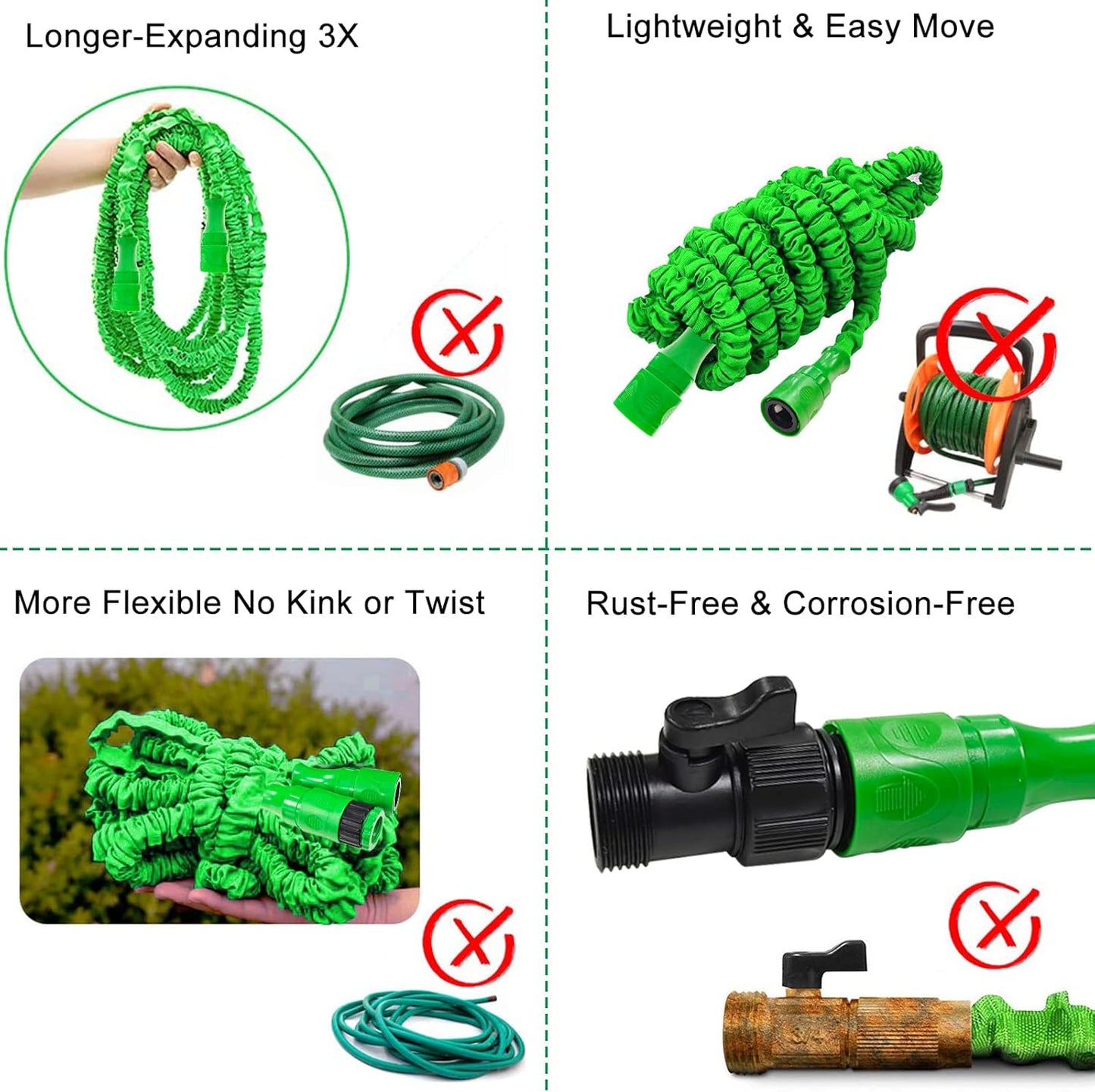 Magic Hose Pipe 50 Feet Expandable Pipe (BRANDED)