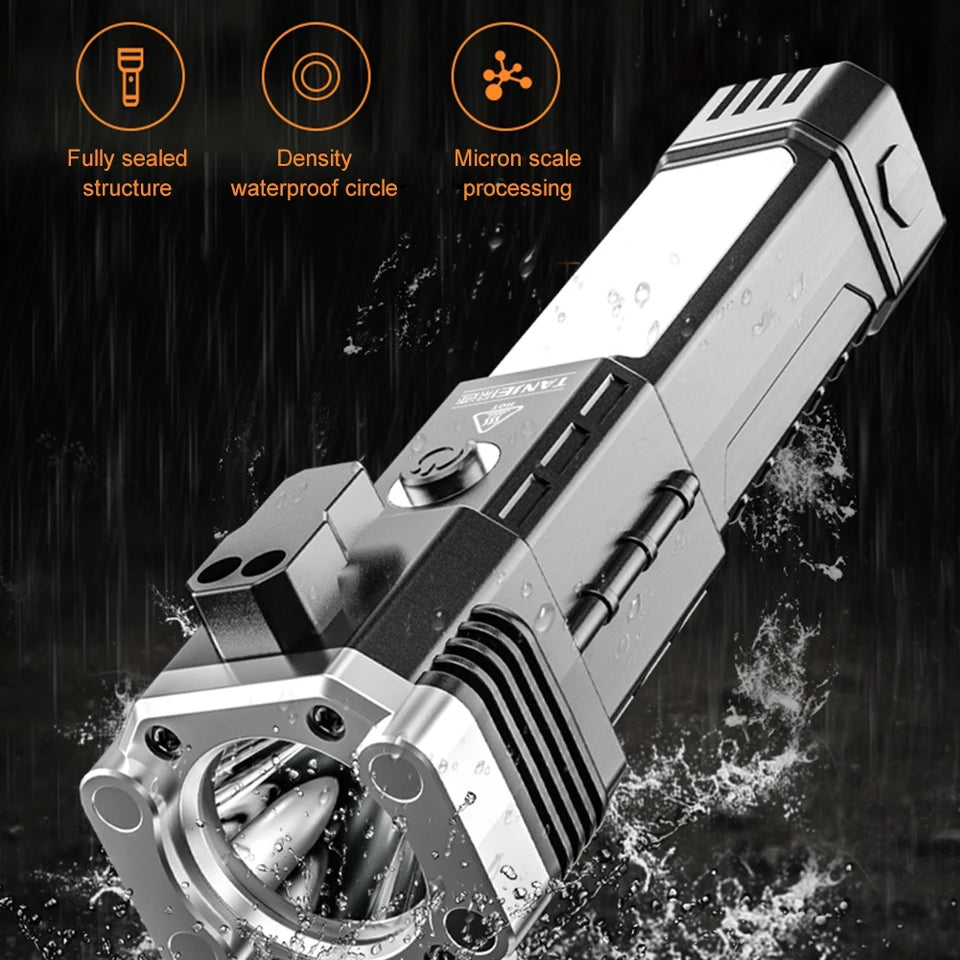 Multifunctional Hammer Torch With Cutter & Power Bank