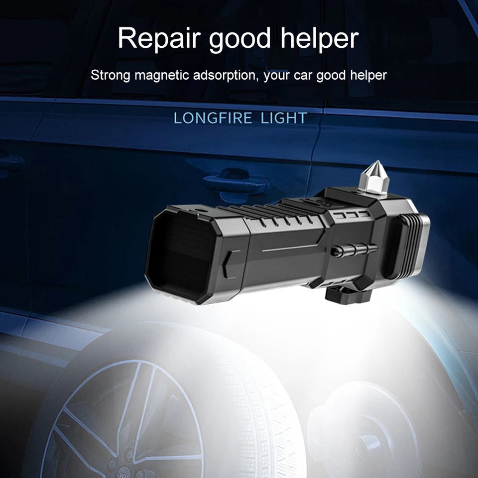 Multifunctional Hammer Torch With Cutter & Power Bank