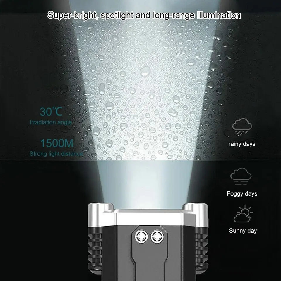 Multifunctional Hammer Torch With Cutter & Power Bank
