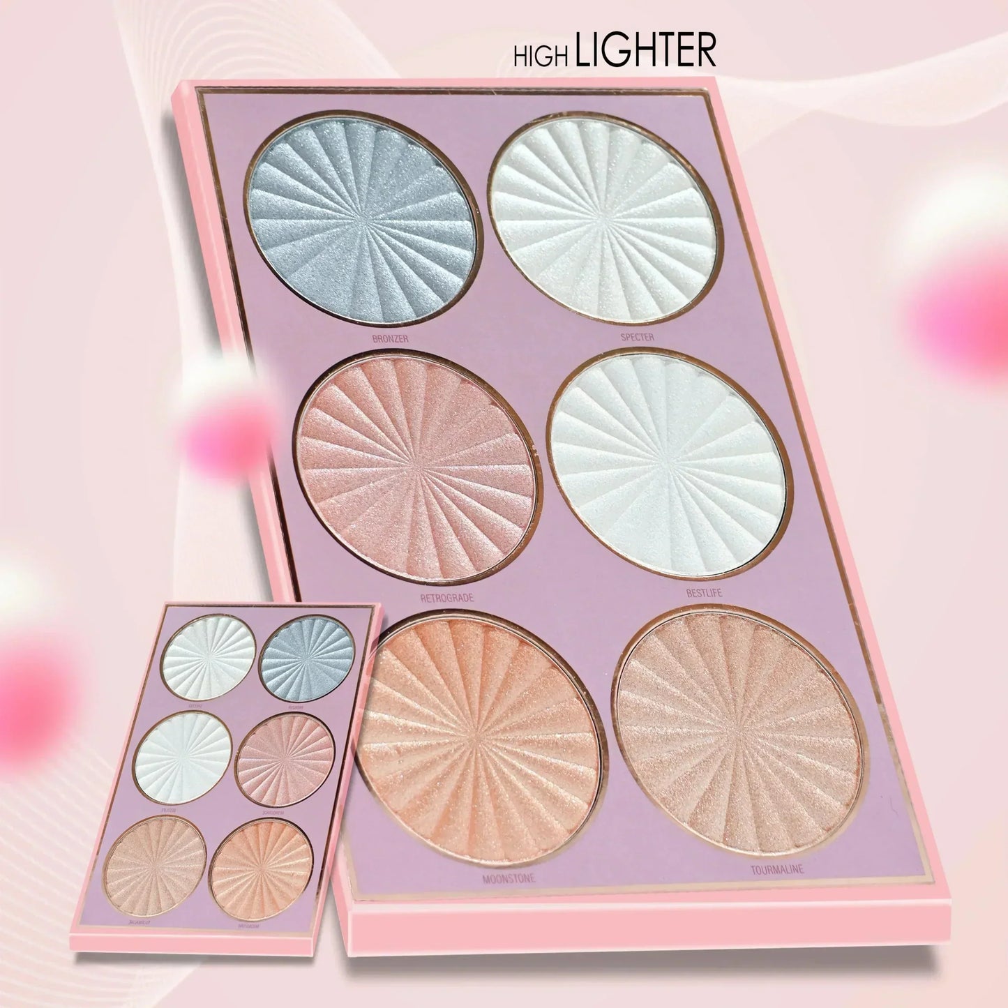 Mocmallure Makeup Book Palette Set - 5 In 1