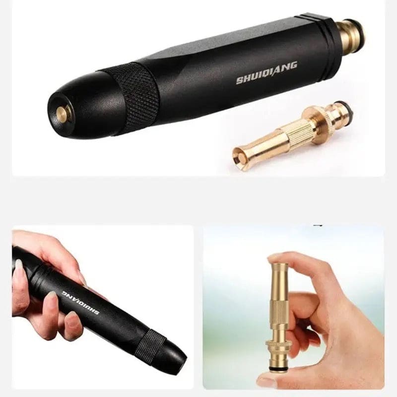 Metal Water Pressure Nozzle For Car,Bike,Ground & Solar Plates Wash