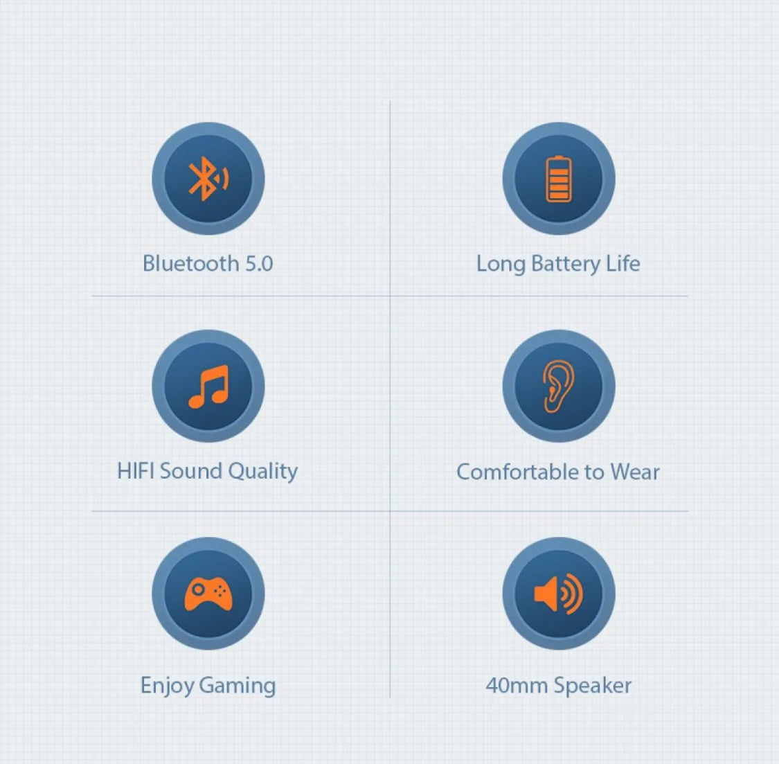 P9 Wireless Bluetooth Headphones - Portabel High Deficiency Audio Supported Headsets