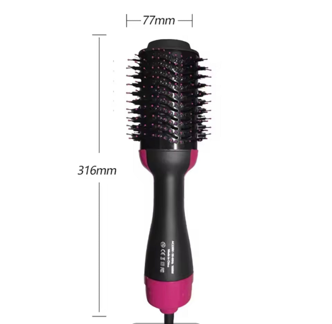 5 in 1 Multifunctional Brush Curler, Blow Dyer Brush,Heating Comb And Hair Straightening