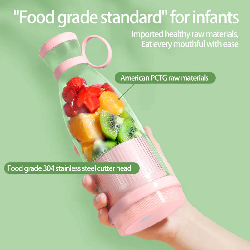 PORTABLE JUICER BLENDER BOTTLE