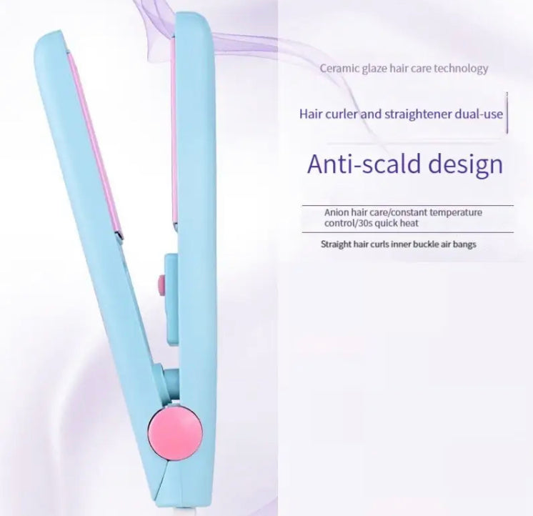 Portable Electric Hair Straightener-Portable Hair Curling Iron Machine