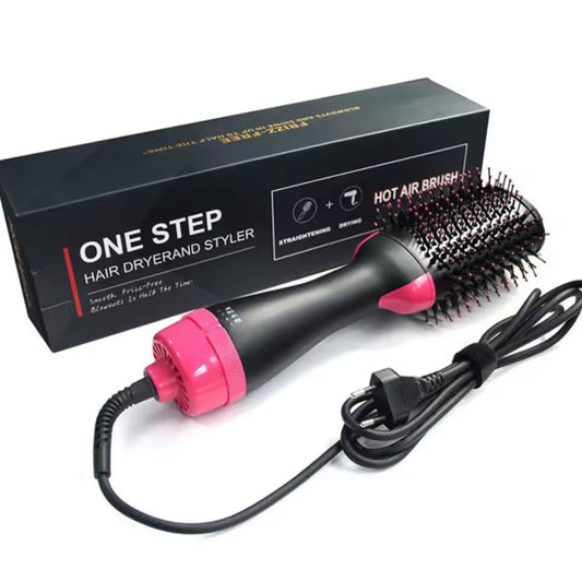 5 in 1 Multifunctional Brush Curler, Blow Dyer Brush,Heating Comb And Hair Straightening