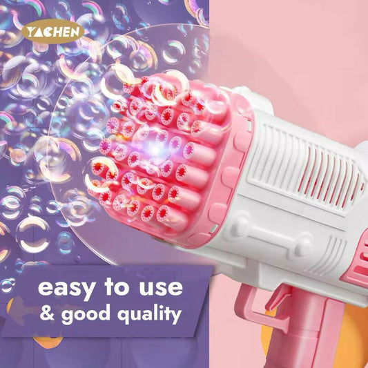 36 Holes Bazooka Bubble Blaster for Kids & Toddlers