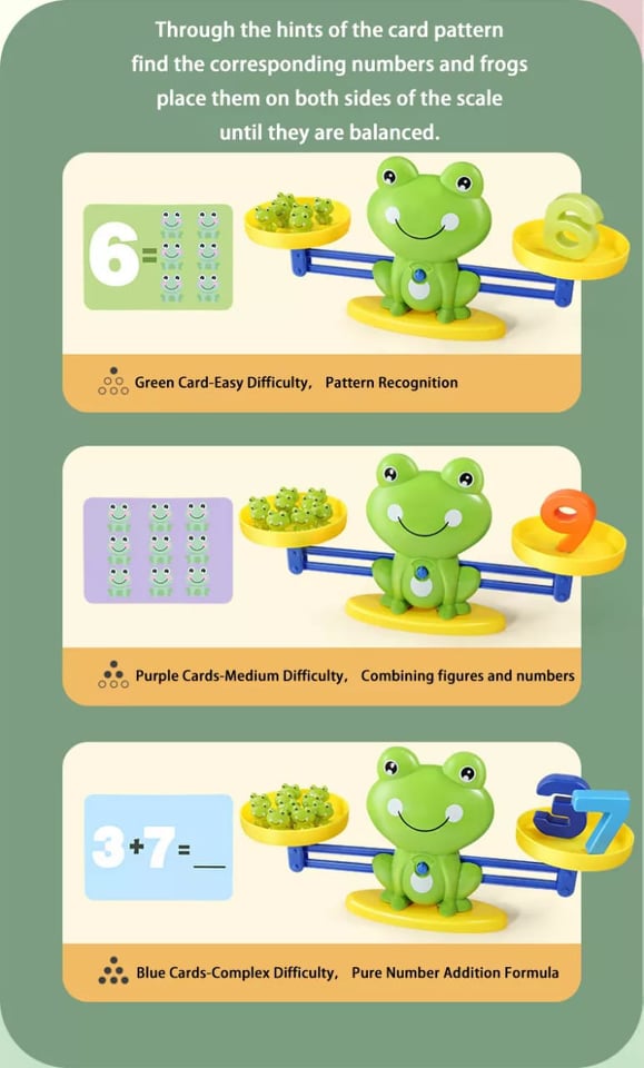 Frog Balancing Learning & Entertainment Toy