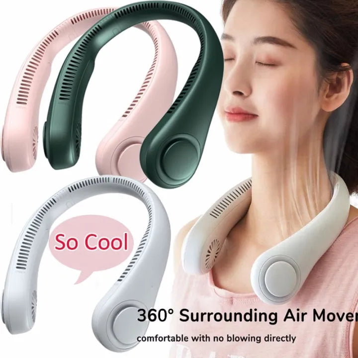 Rechargeable Portable Neck Fan
