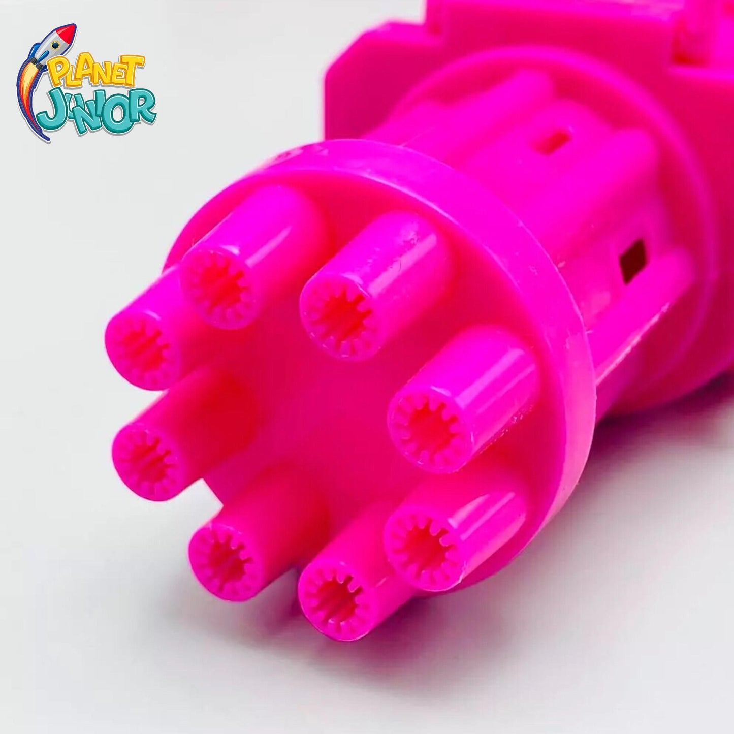 8-Hole Automatic Bubble Motor Gun for Kids