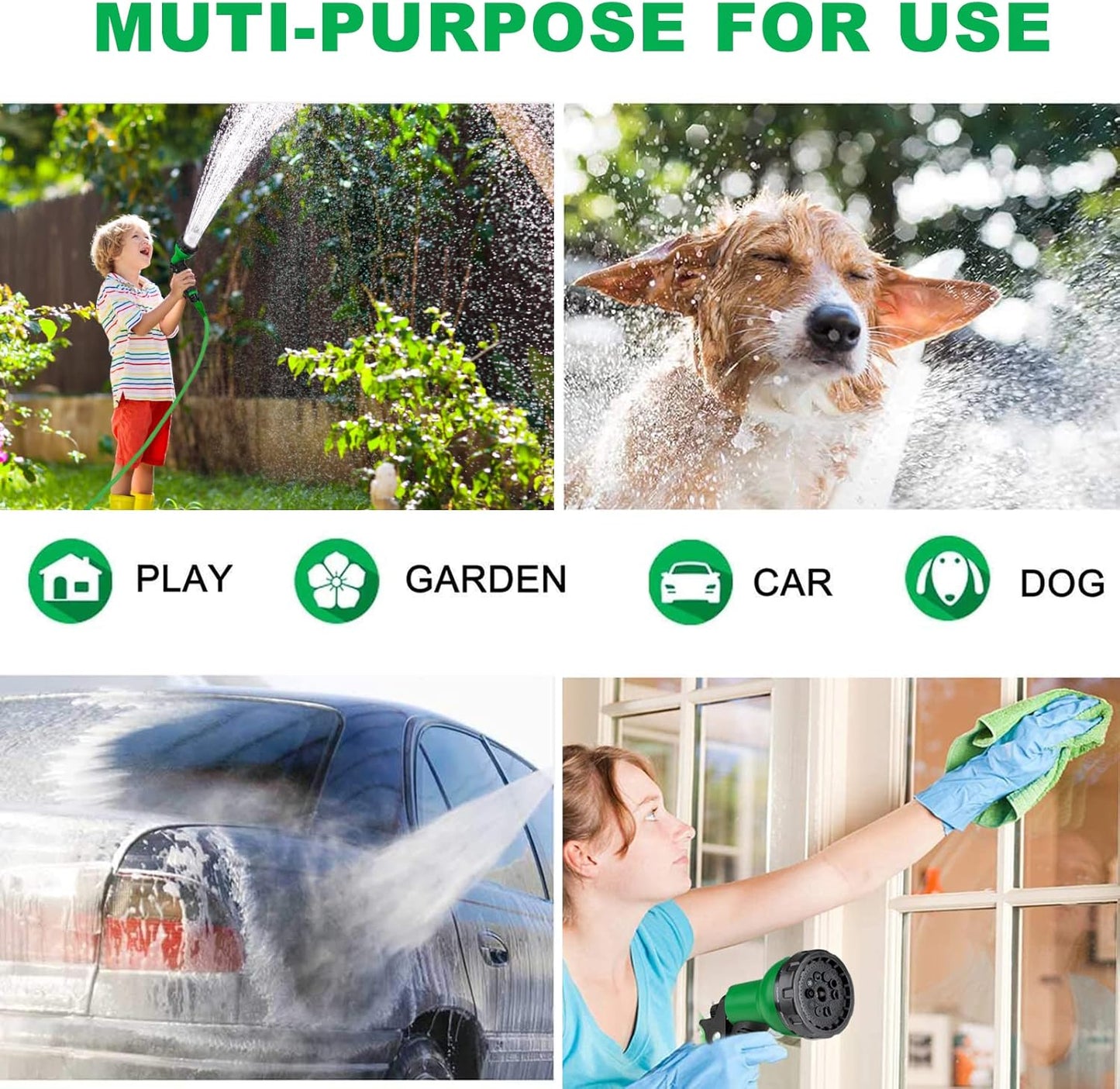 Magic Hose Pipe 50 Feet Expandable Pipe (BRANDED)
