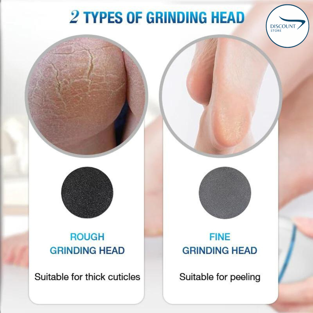 Portable Electric Pedicure Feet Callus Remover - Professional Foot Grinder