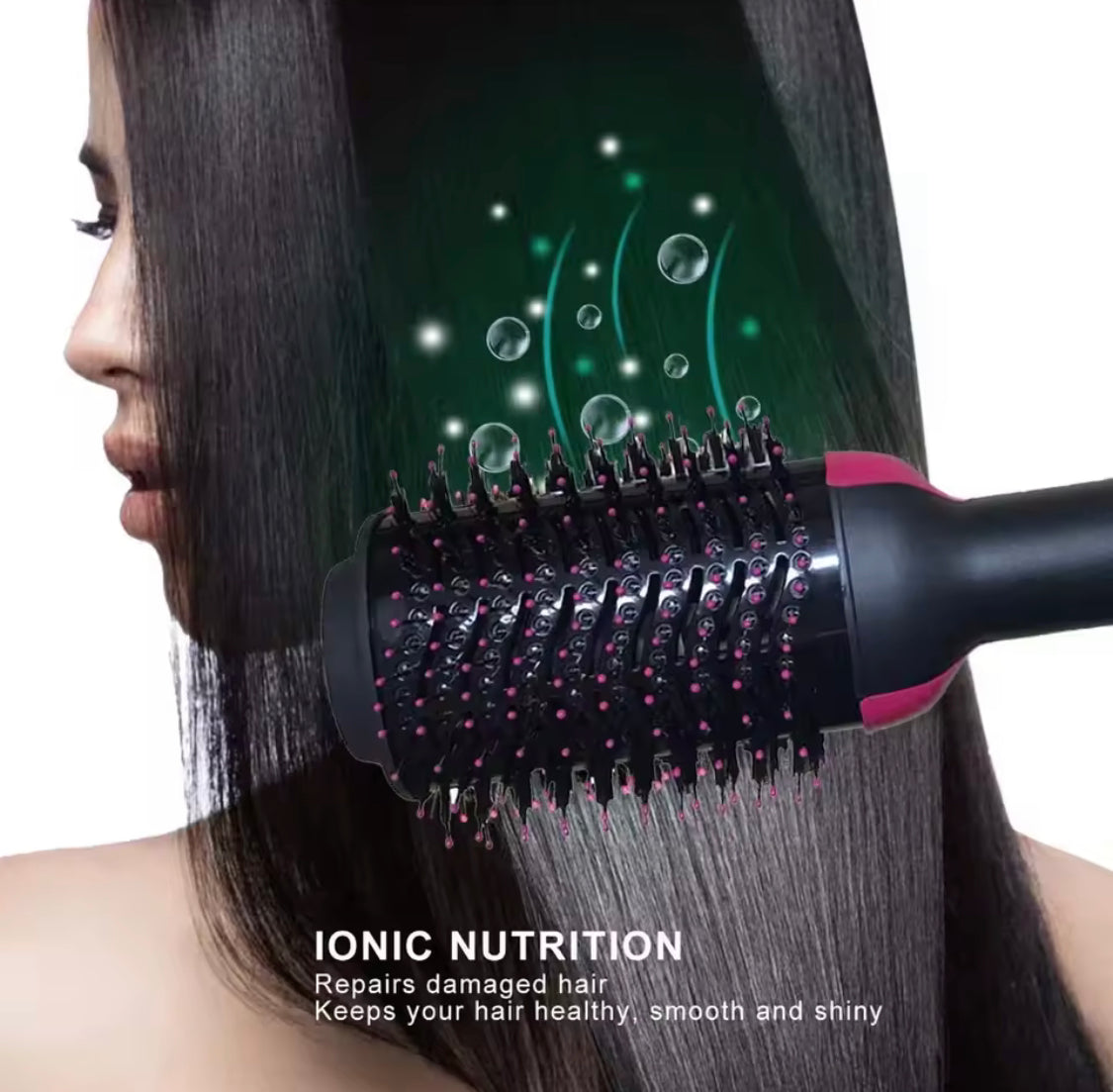 5 in 1 Multifunctional Brush Curler, Blow Dyer Brush,Heating Comb And Hair Straightening