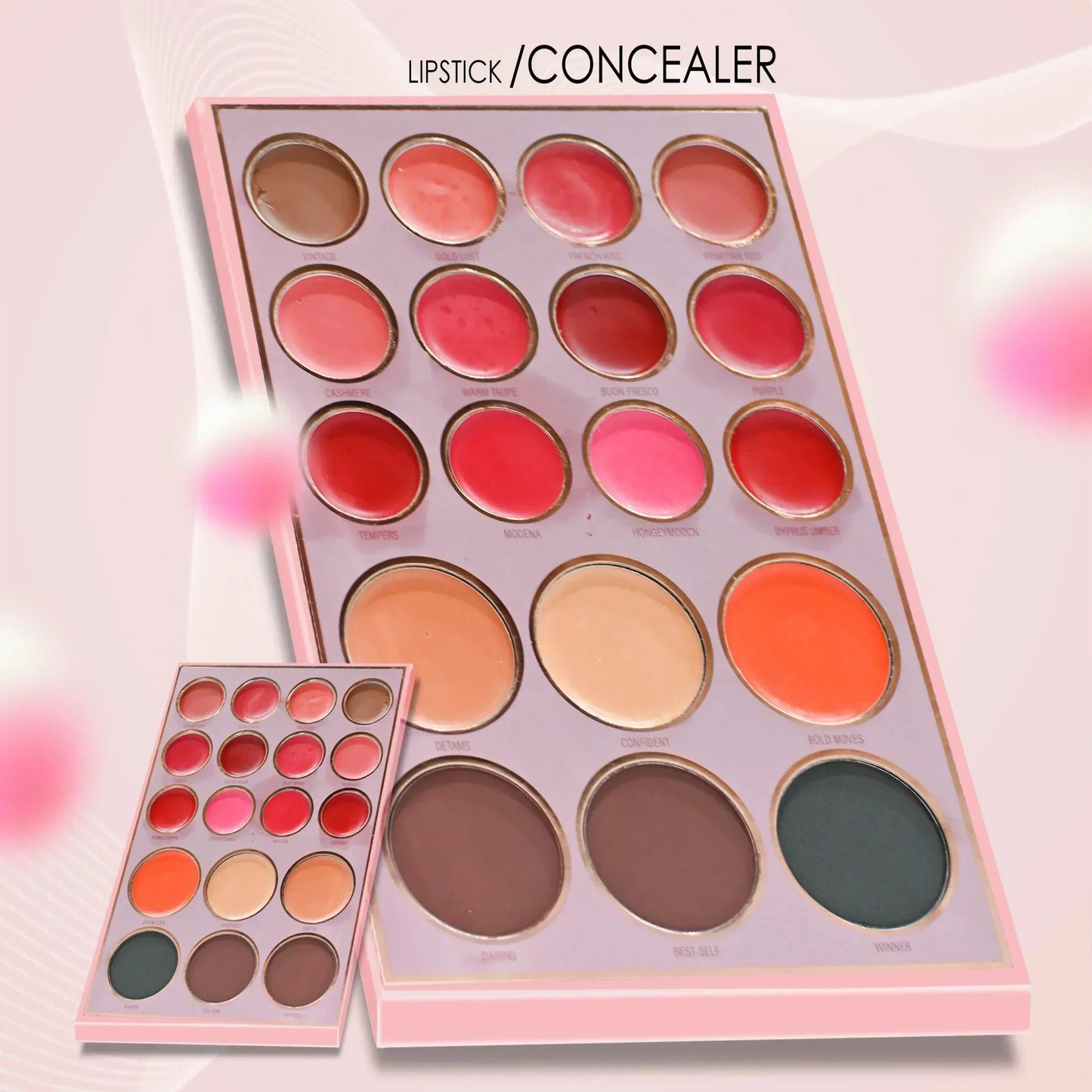 Mocmallure Makeup Book Palette Set - 5 In 1