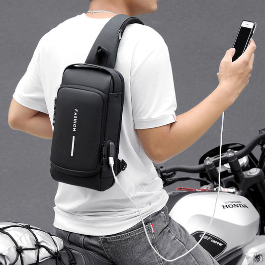 Anti-theft Multifunctional Crossbody Waterproof Shoulder Backpack -