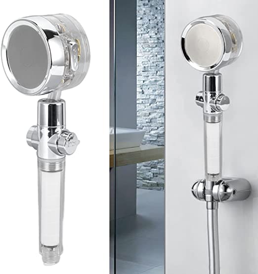 Adjustable 360 Degree Shower Head With Fan - Next Level Shower Head