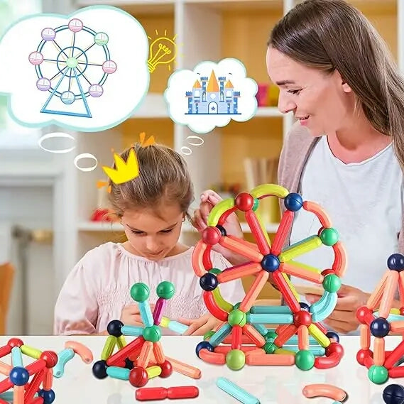 Magnetic Building Blocks for Kids Brain Development | Brain Activity