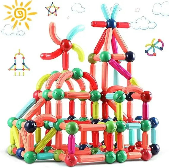 Magnetic Building Blocks for Kids Brain Development | Brain Activity