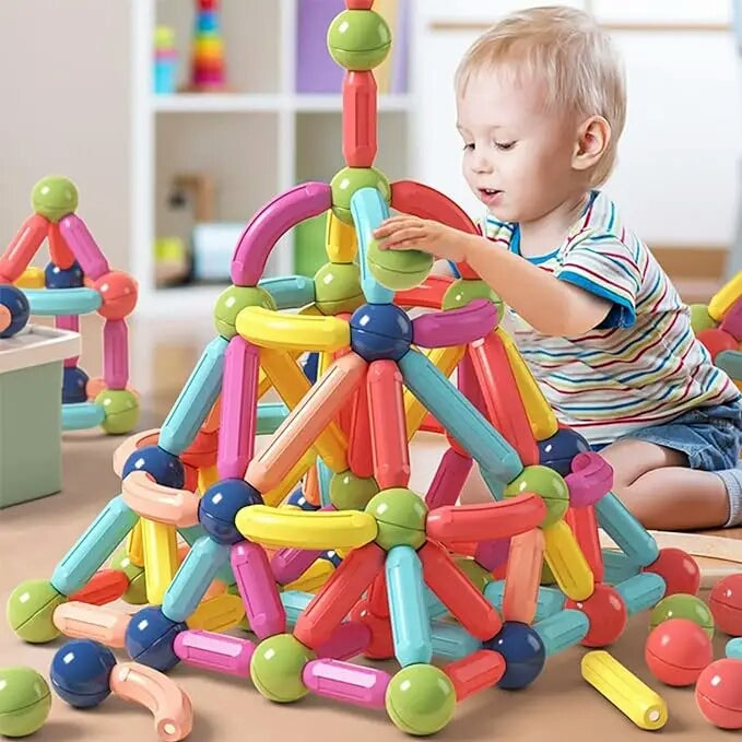 Magnetic Building Blocks for Kids Brain Development | Brain Activity