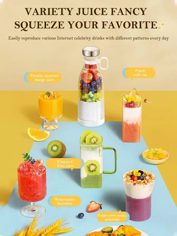 PORTABLE JUICER BLENDER BOTTLE