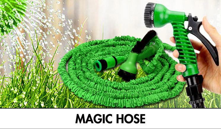 Magic Hose Water Pipe 100ft -Extendable Pipe 100FT Size
