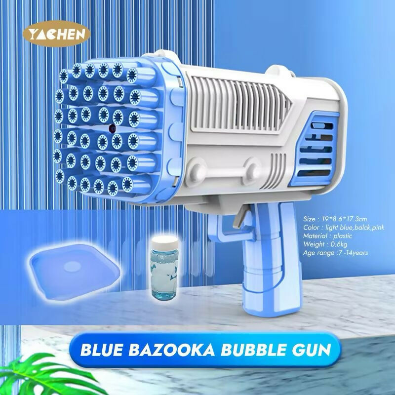 36 Holes Bazooka Bubble Blaster for Kids & Toddlers