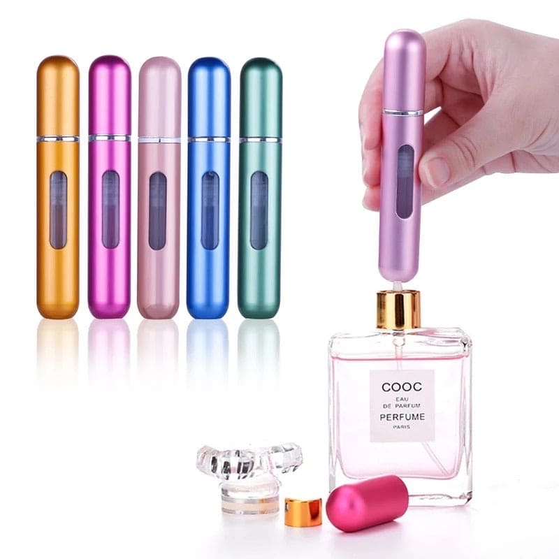 Set of 3 Portable Mini Refillable Empty Perfume Bottle-Travel Perfume Bottles