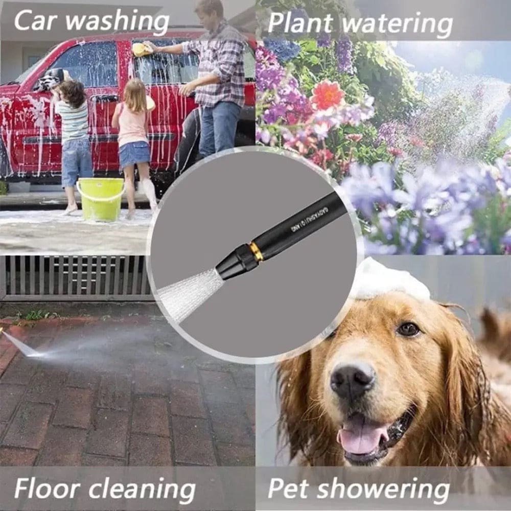 Metal Water Pressure Nozzle For Car,Bike,Ground & Solar Plates Wash