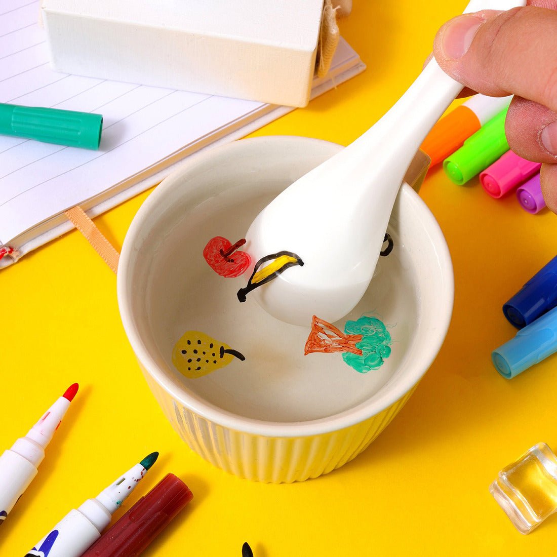Magical Water Painting Markers Set With Spoon