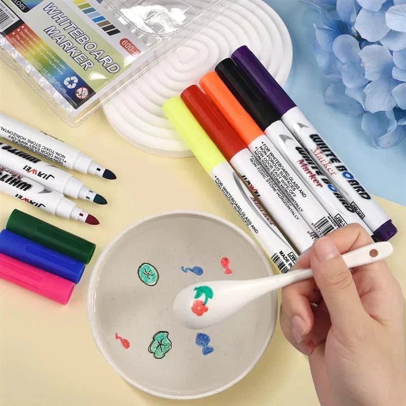 Magical Water Painting Markers Set With Spoon