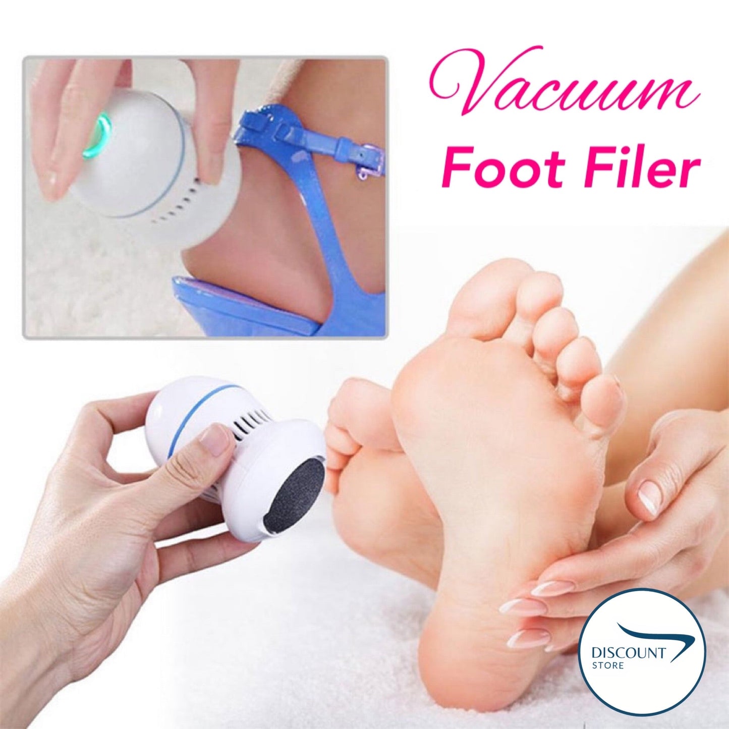 Portable Electric Pedicure Feet Callus Remover - Professional Foot Grinder