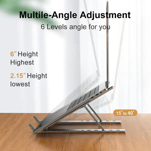 Foldable Adjustable Aluminum Laptop Stand